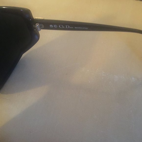 Black Christian Dior Monsieur Sunglasses main image 3